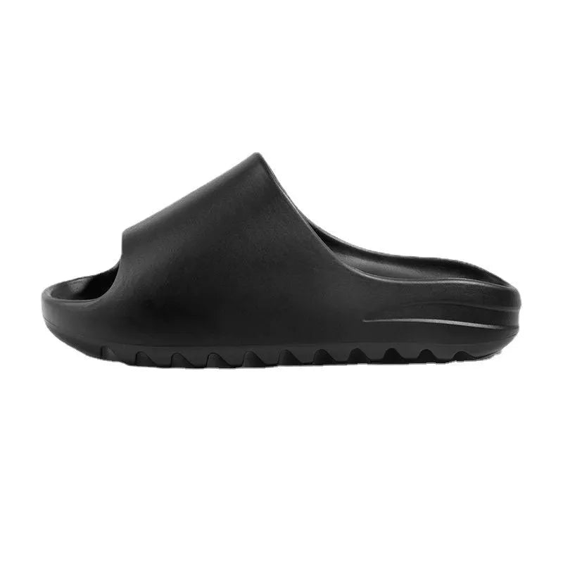 Women's thick sole beach slippers in EVA material available in multiple colours and sizes