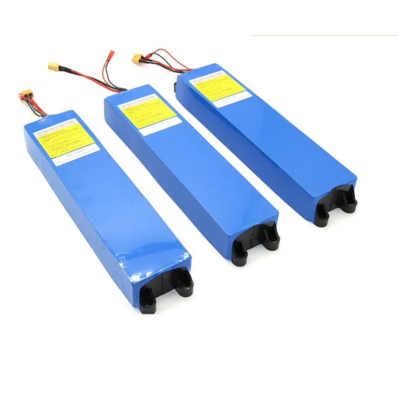 36 volt lithium battery pack for electric scooter with 6.6Ah, 7.8Ah and 10.4Ah capacity options.