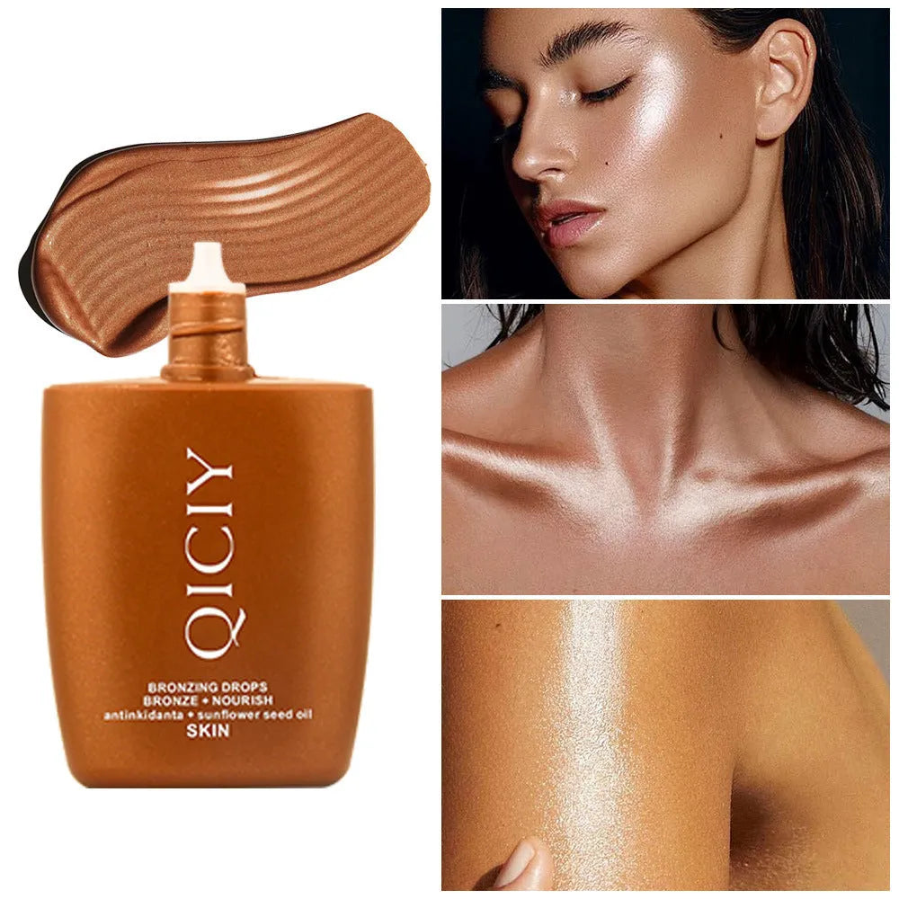 30ML face and body contour highlighting liquid cream in four shade options for natural definition