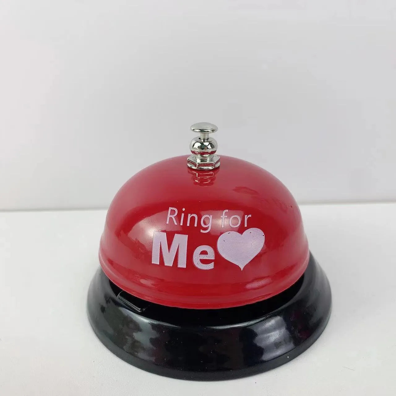 Iron class game bell in one of eleven colour options including red, green, blue, pink and yellow.