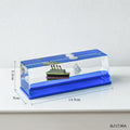 Creative cruise ship decoration fluid drift bottle desktop ornament in resin and acrylic