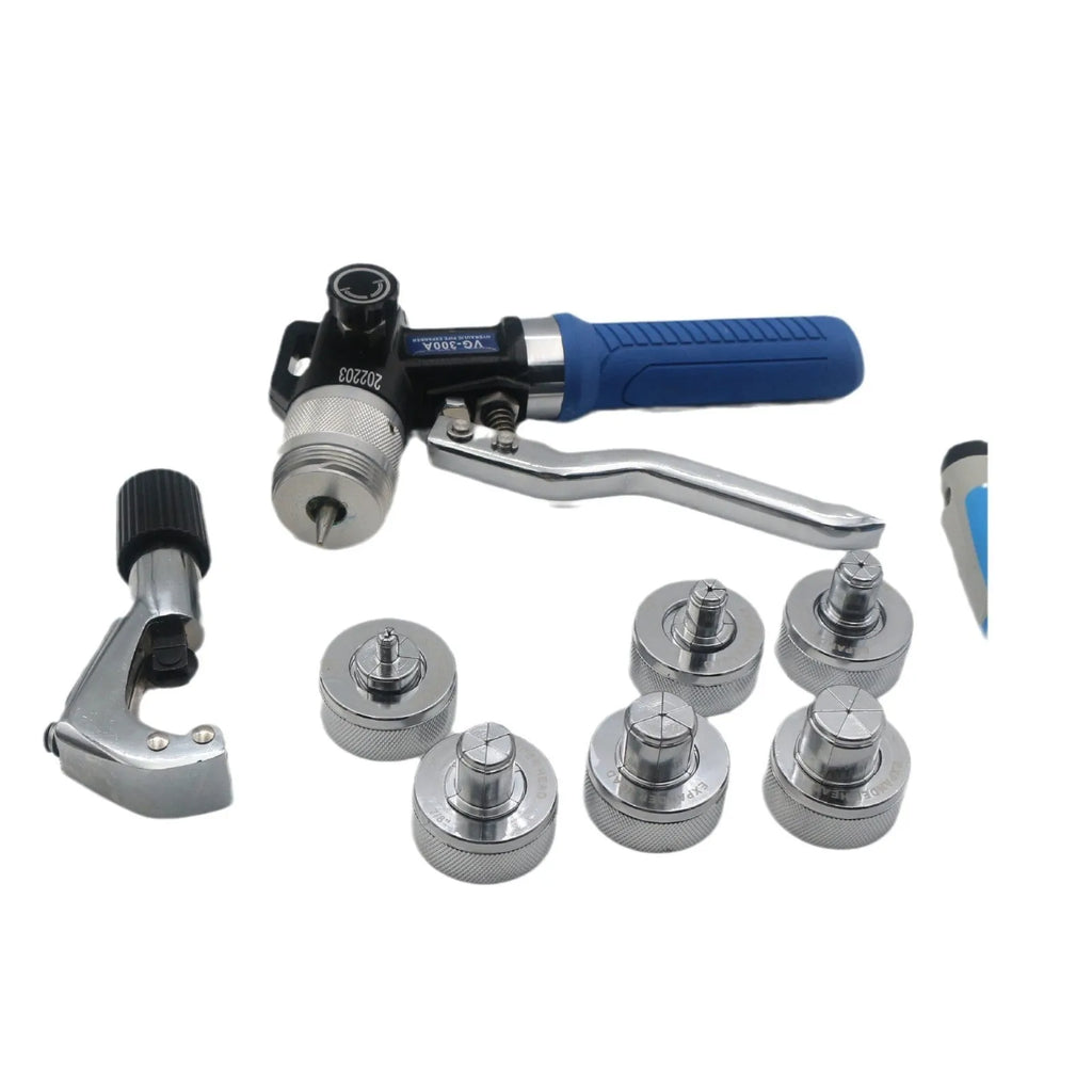 Hydraulic tube expander refrigeration tool with high-strength alloy steel construction, VG-300 style design