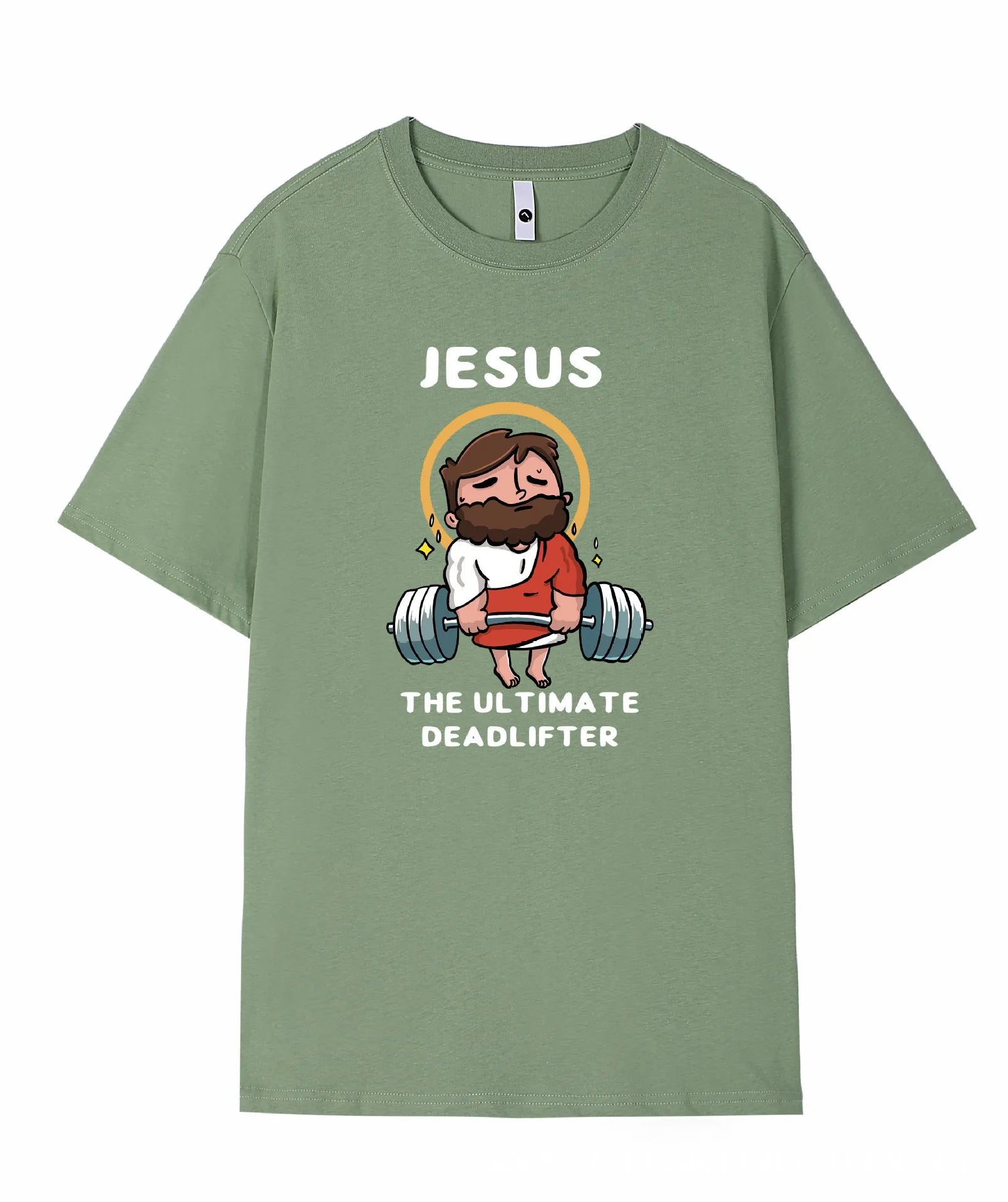 Men's plain pure cotton t-shirt on a hanger, shown in multiple colour options for custom business advertising.