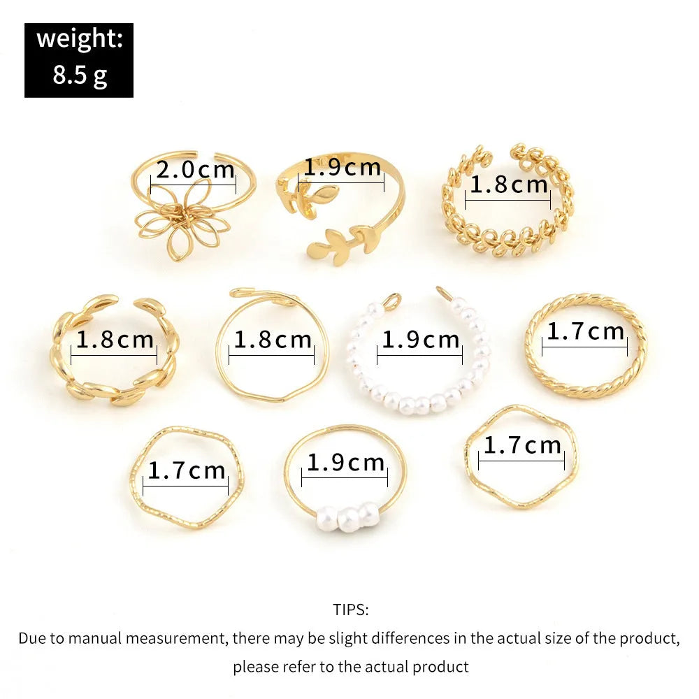 Women's openwork flower ring in electroplated alloy with gold J0656 colour and glossy finish