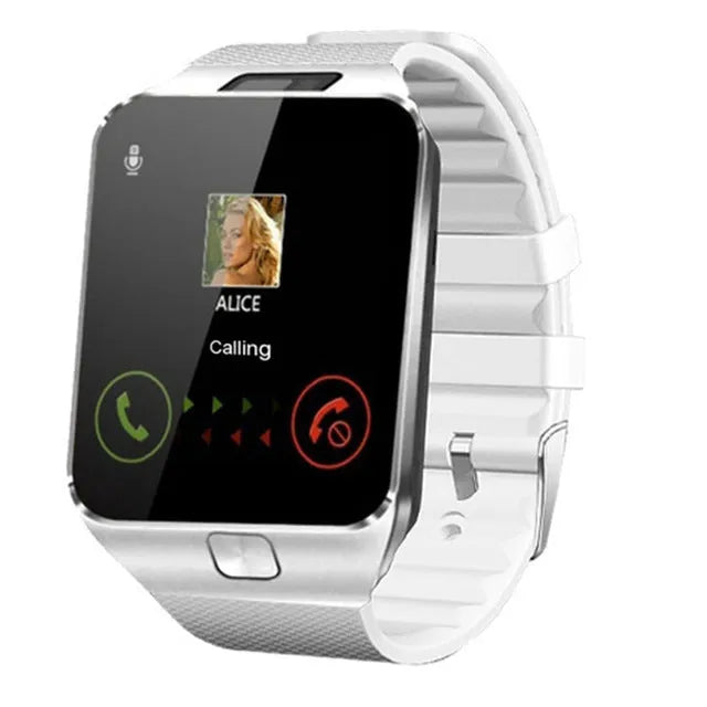 Smart watch card Bluetooth calling device with 1.44-inch touch screen in black white gold silver grey colour options