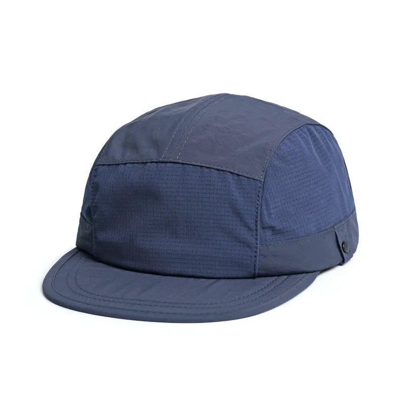 Polyester dome bucket hat in army green colour, size M for 56-58cm head circumference.