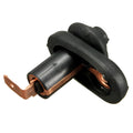 Black universal car interior door light switch replacement part with plastic housing and metal components