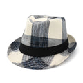 Men's and women's outdoor straw sun hat with 4.5cm brim in black or blue colour