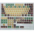 Capabala ABS plastic mechanical keyboard keycaps 130-key set with MOA height profile