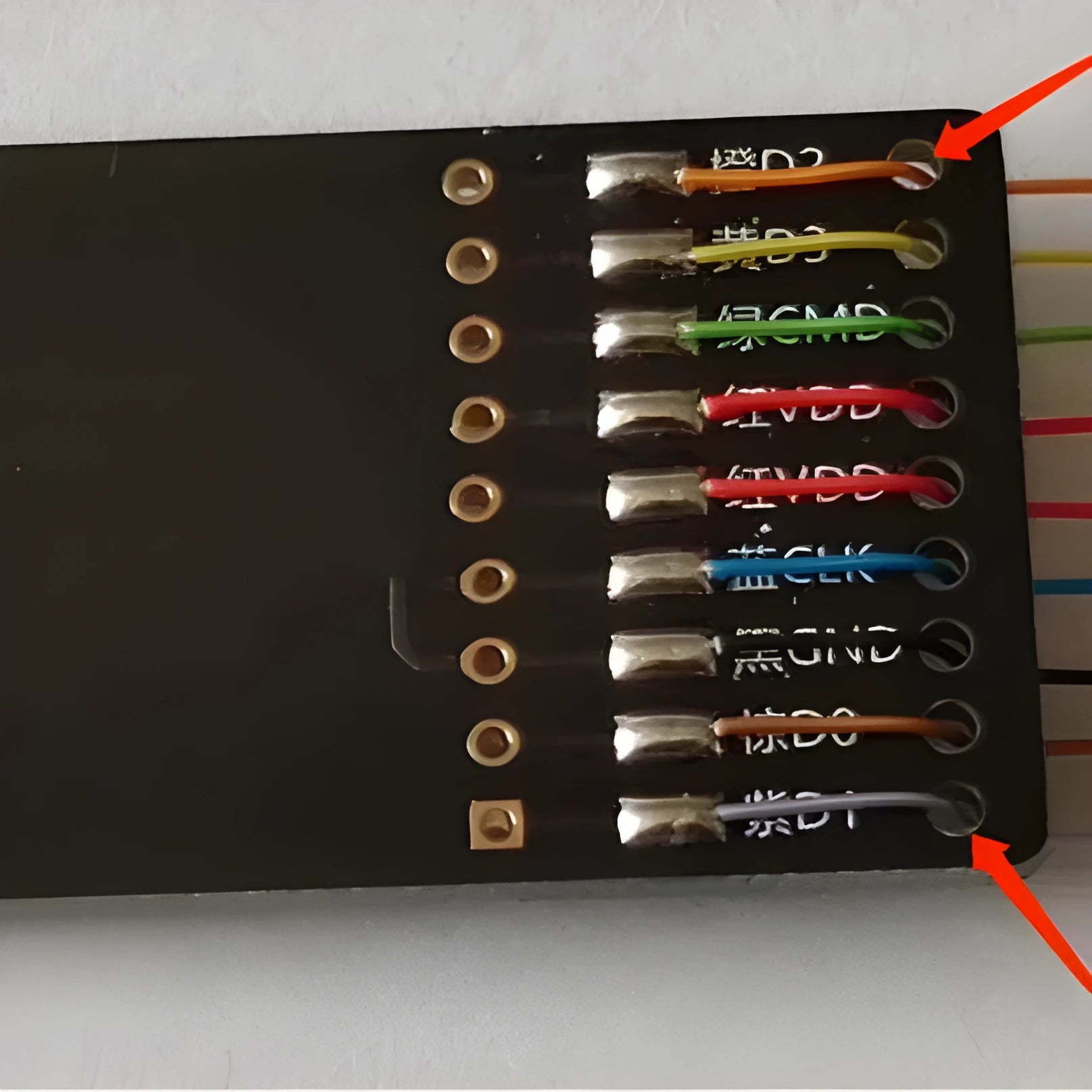 EMMC read and write diagnostic tool for car audio host maintenance on BMW and Audi vehicles