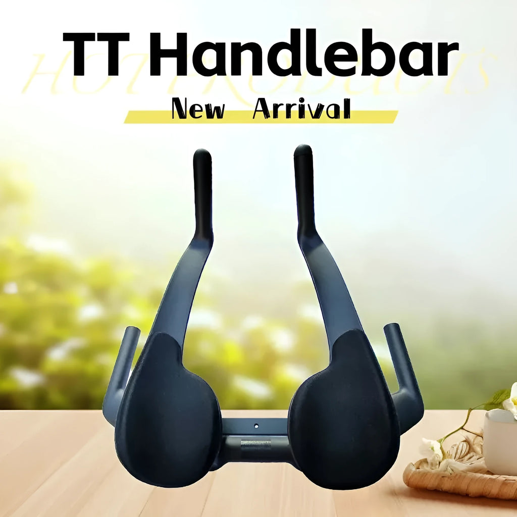 Carbon fibre bicycle handlebar in black matte finish, shown with 10 and 15-degree angle options.