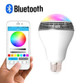 Creative Home LED smart Bluetooth speaker bulb light with E27 fitting and RGB+W colour changing