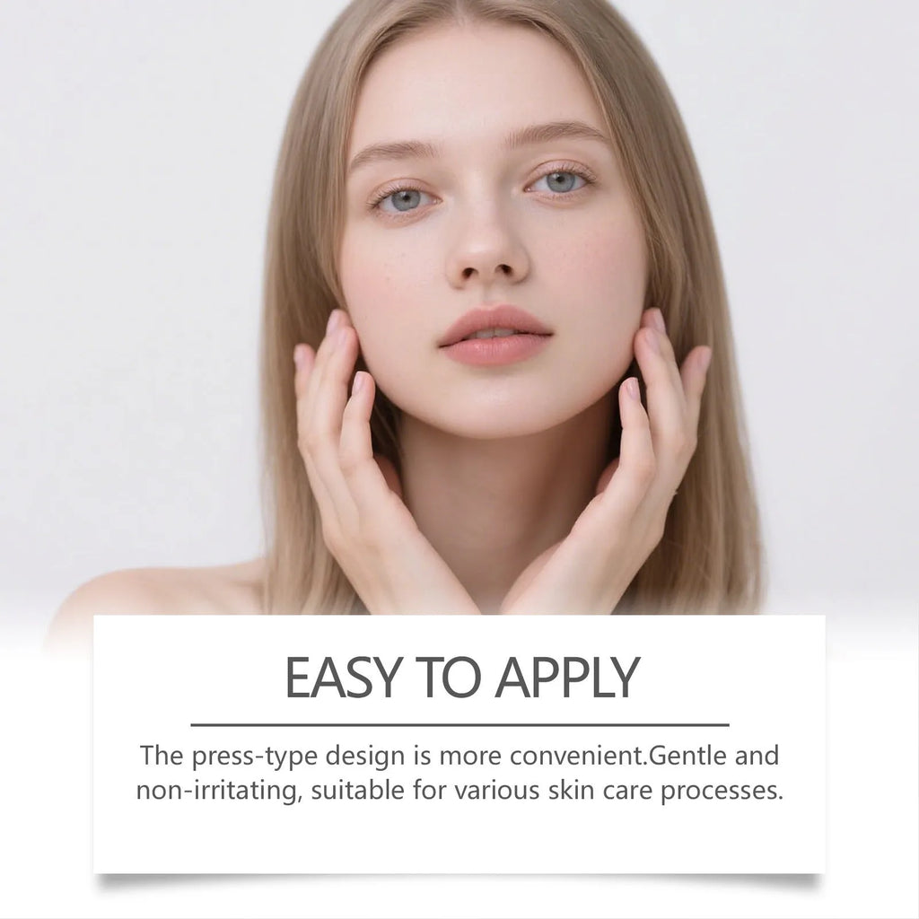 80ml bottle of facial cleansing and nourishing liquid with hyaluronic acid and salicylic acid