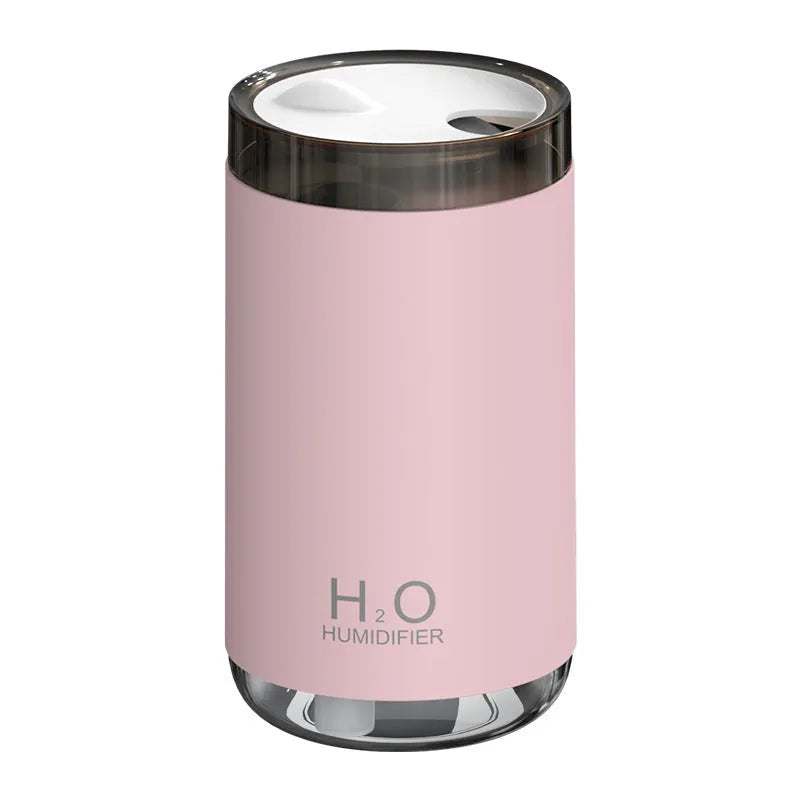 Jellyfish-shaped humidifier with warm night light and smoke ring mist output