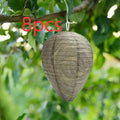 Hexagonal beehive paper lantern with wire frame measuring 22x28cm for decorative displays