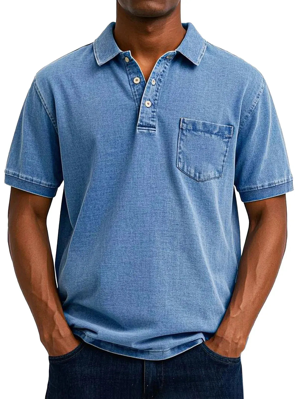 Plus size men's printed short sleeve shirt in Korean style with loose slim fit cardigan cut