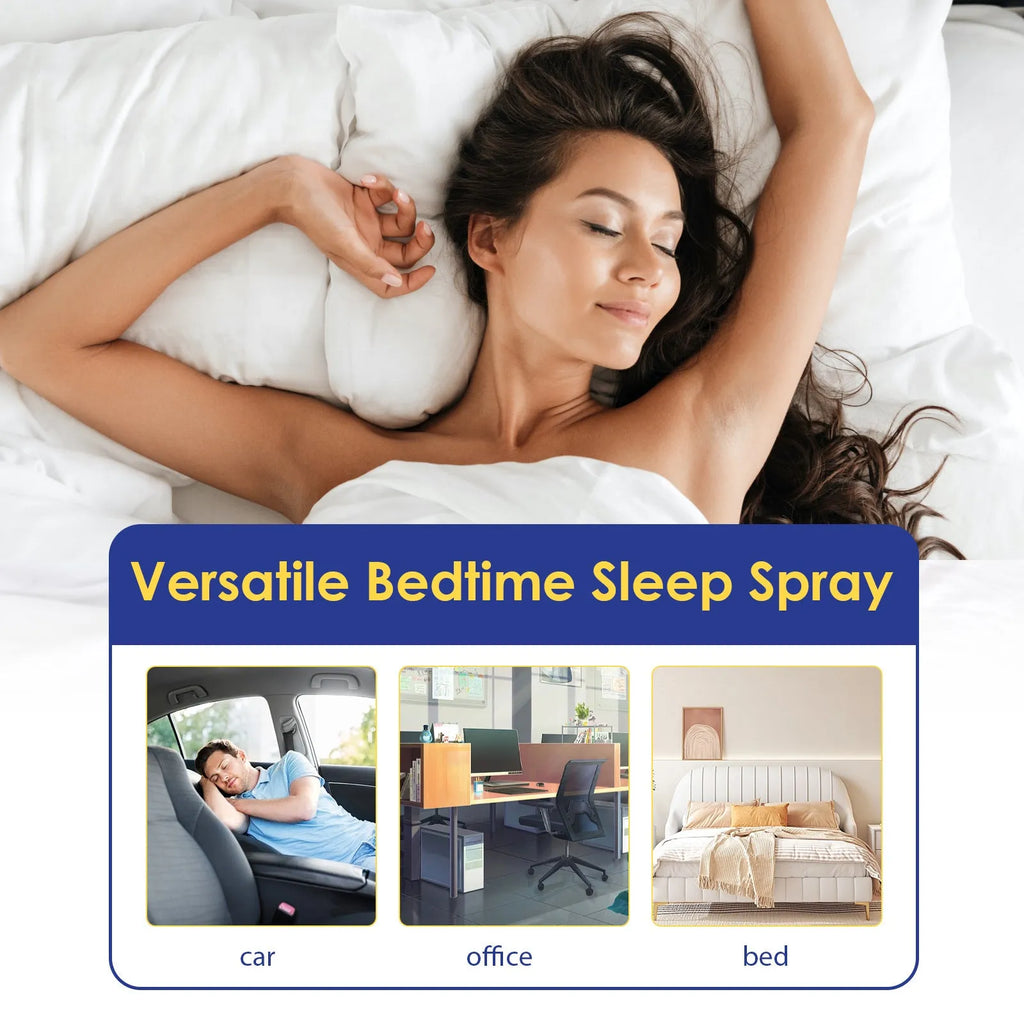 60ml aromatherapy sleep care spray bottle for stress relief and relaxation