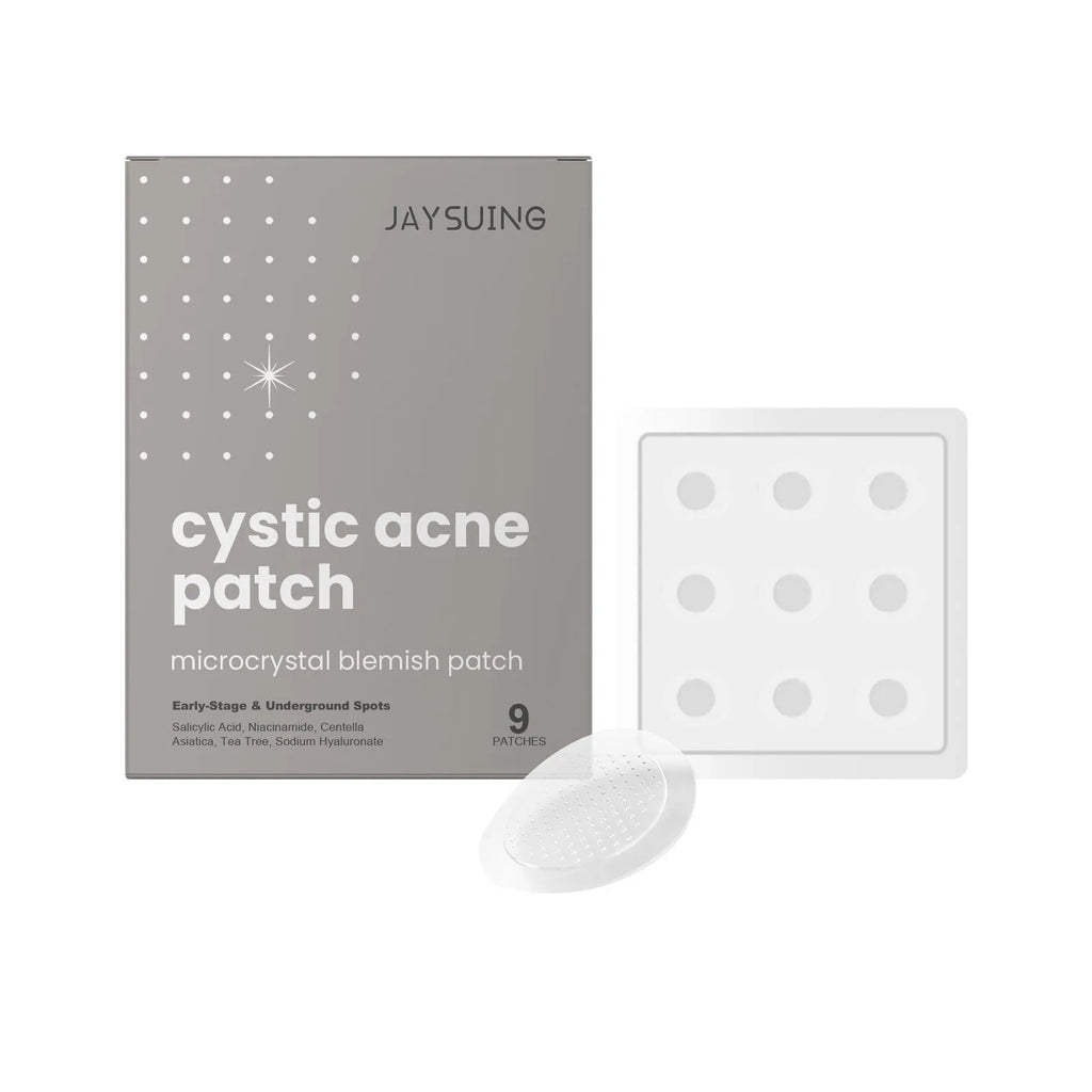 Acne repair micro needle patch with tea tree oil in foil pack