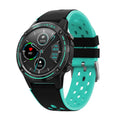 Sports smart watch with 1.3 inch touch screen and silicone wrist strap in four colour options