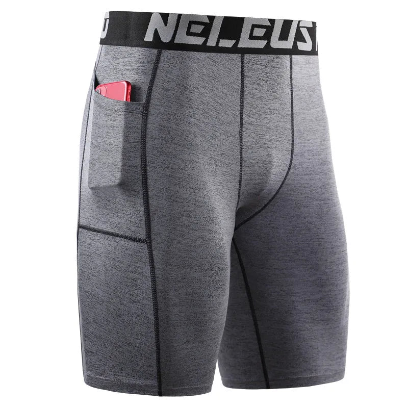 Men's black milk silk polyester summer shorts for running and fitness activities