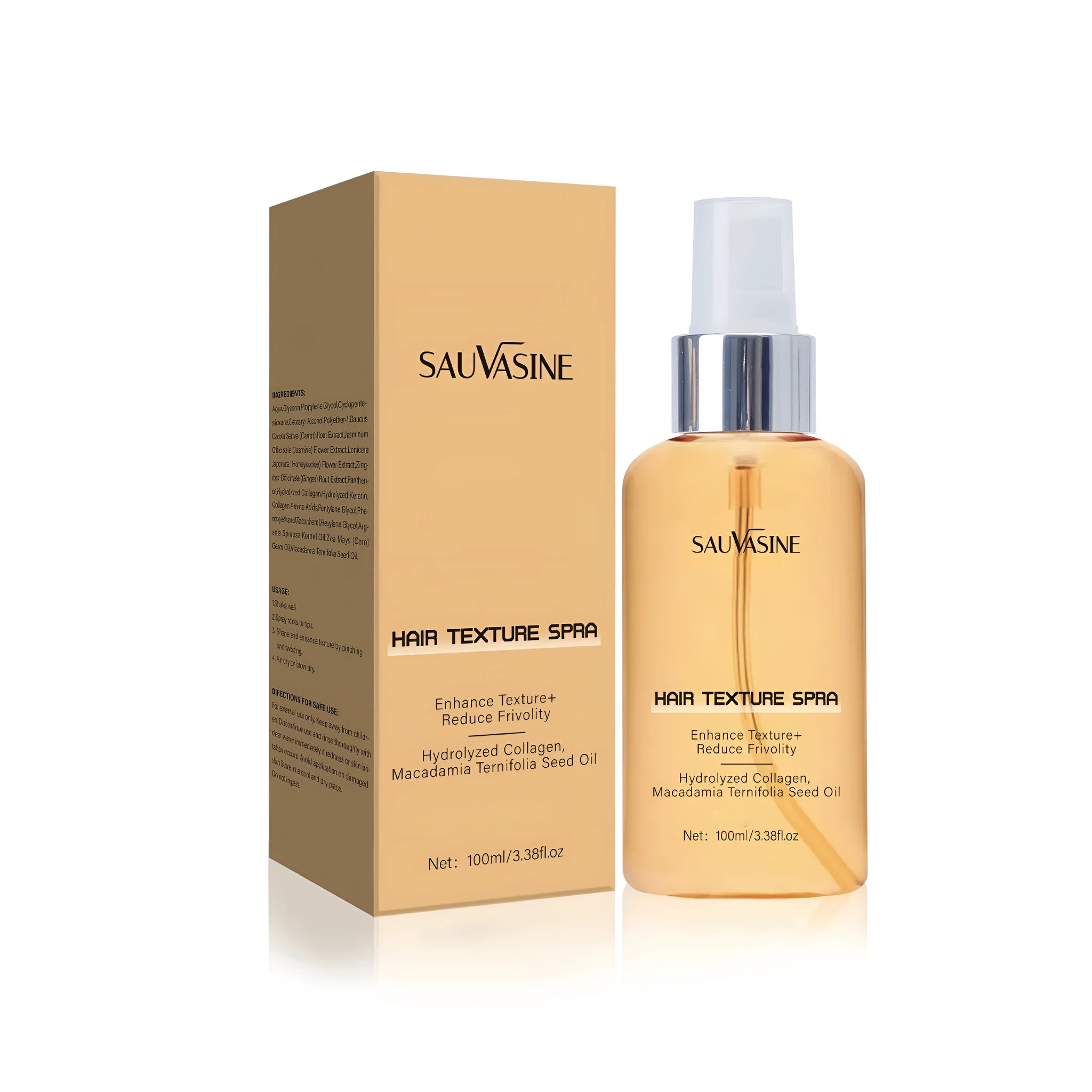 100 ml bottle of SWX-248 scalp care spray for frizz reduction and moisturising, oil-free formula.