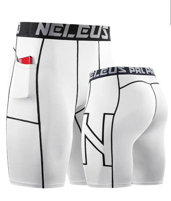 Men's black milk silk polyester summer shorts for running and fitness activities