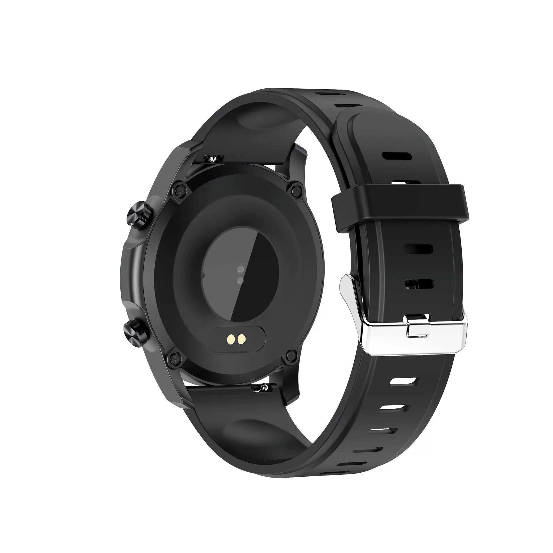 Youth2 body temperature smart bracelet with 1.3-inch screen and zinc alloy frame in black colour