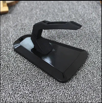 Desktop fastening clip coil clamp wire holder for cable management in black