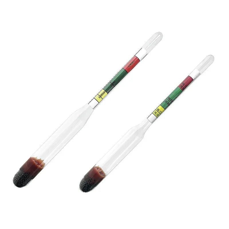 Electrohydraulic liquid hydrometer for automotive battery electrolyte density testing