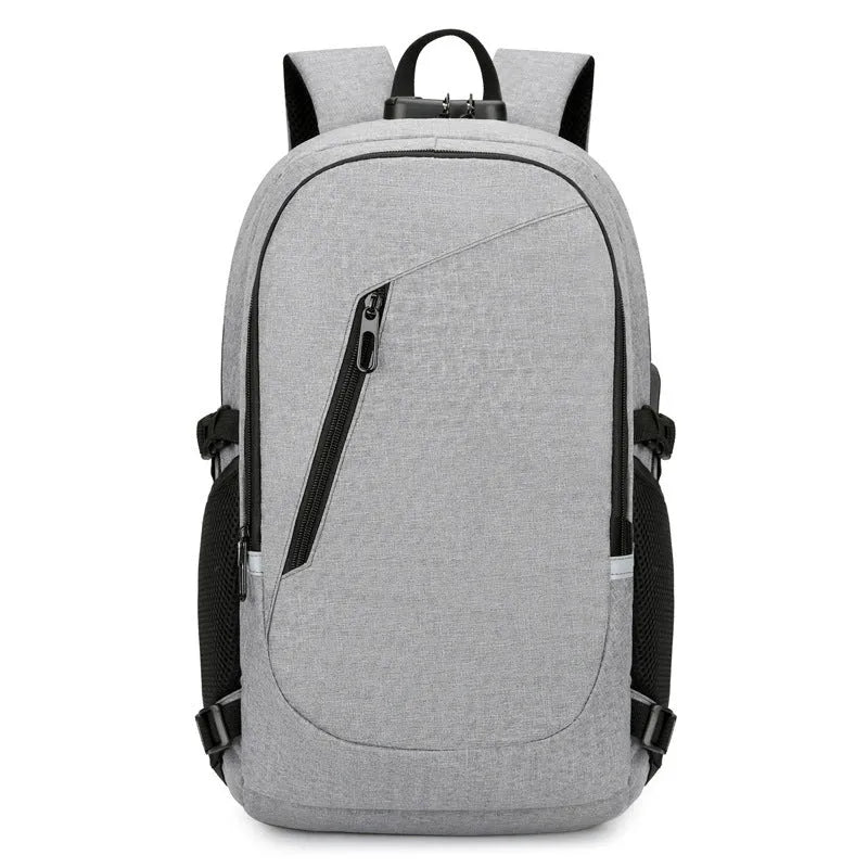 Oxford cloth computer backpack in street trend style with 20-35L capacity for laptop protection