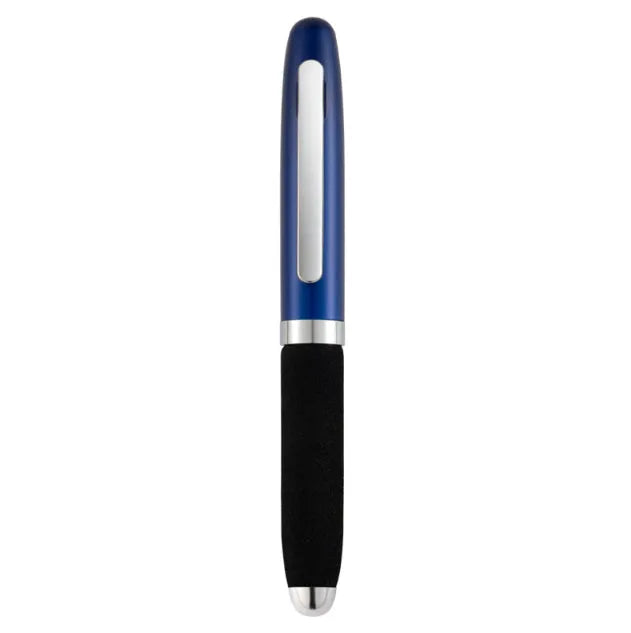 Metal cap ballpoint pen with 1.0mm tip shown in multiple ink colour options.