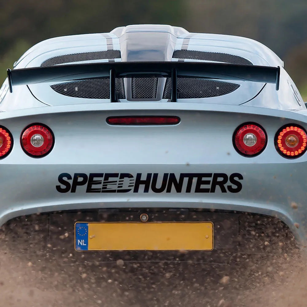 Speed Hunters 59x10cm reflective car vinyl sticker for rear vehicle application