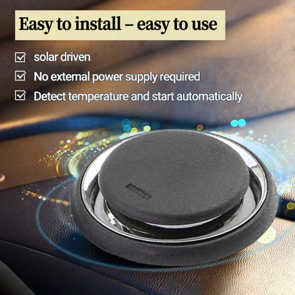 Black portable car de-icing instrument measuring 7.4cm for melting windscreen snow