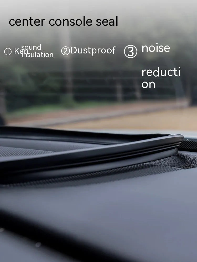 Mitsubishi Outlander dashboard soundproof seal strip with six card slots measuring 1.6 metres
