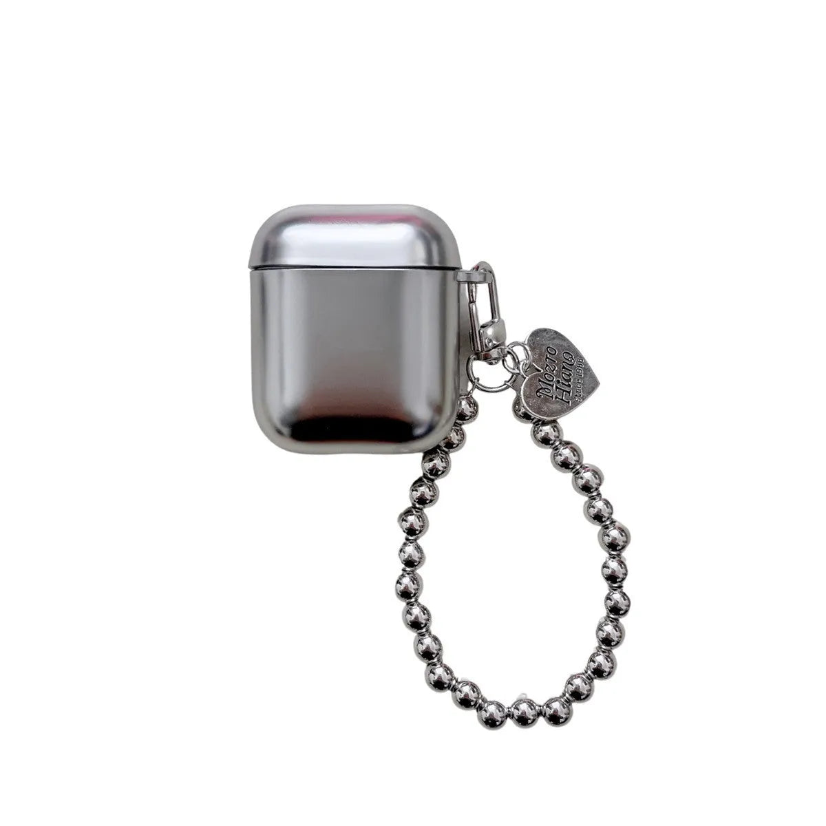 Matte plating TPU protective case for AirPods showing a non-glossy, electroplated finish.