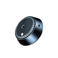 Black metal USB rechargeable smart car aroma diffuser with timer display