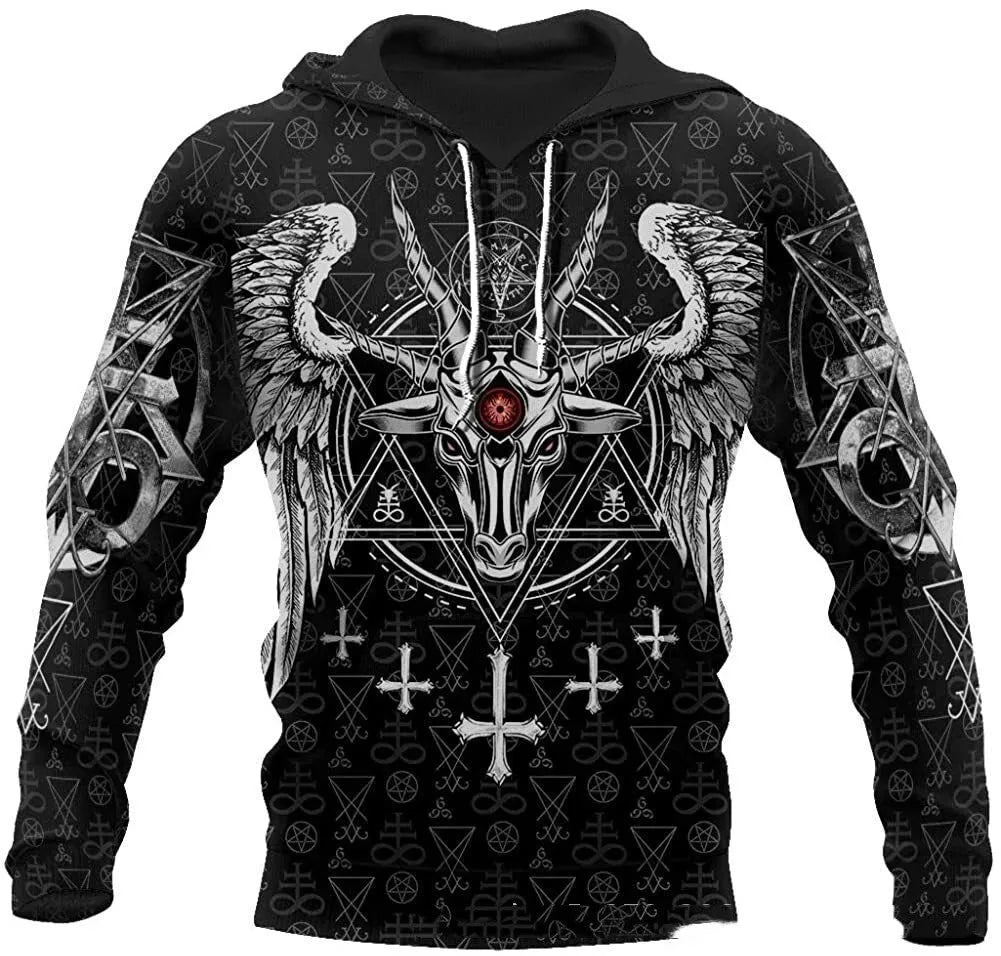 Printed loose fit polyester pullover hoodie for men street fashion available in multiple colours and sizes