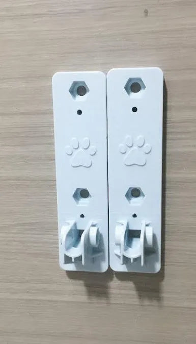 Stainless steel cat window perch with suction cups in beige mesh, grey mesh, or grey plush.
