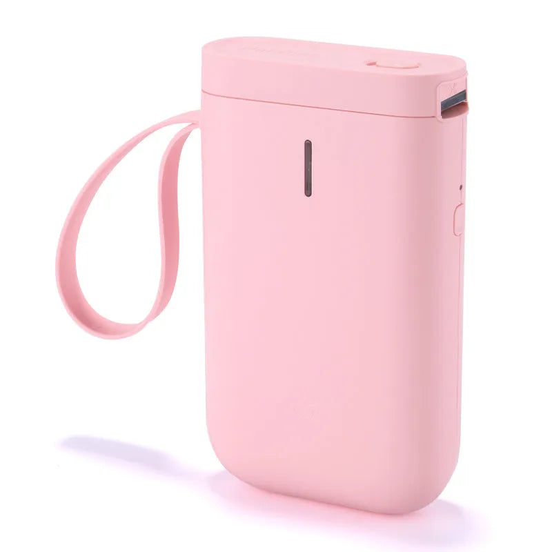 Compact Bluetooth thermal label printer with rechargeable battery for home and office use