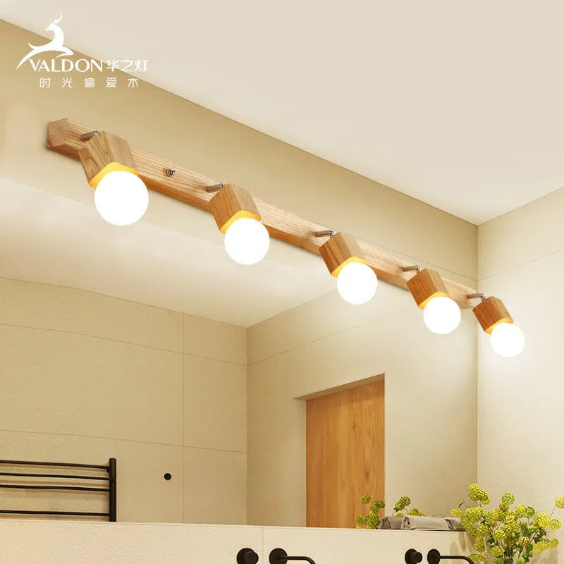 24cm diameter mirror cabinet wall lamp with LED lighting options