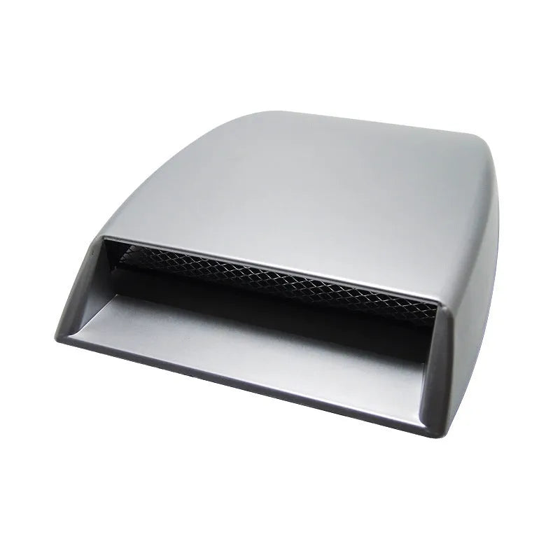Black, white, and silver ABS plastic decorative car air vent simulation inlet
