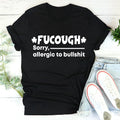 Black cotton summer T-shirt with short sleeves and round neck in loose fit