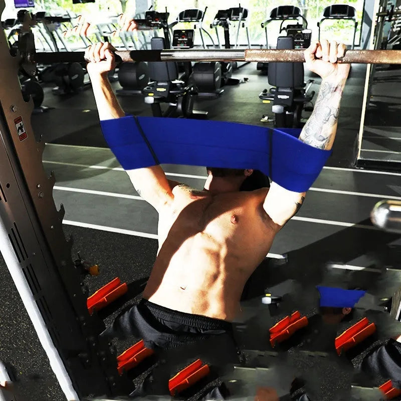 Elastic elbow support bandage for fitness and boxing in multiple colours and sizes