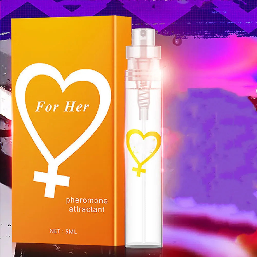 Talent Feromov 5ml trial perfume bottle with pheromone infusion, female or male format option