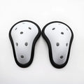 Rubber sports groin protector for adult and children, used for boxing, martial arts, rugby, and hockey.