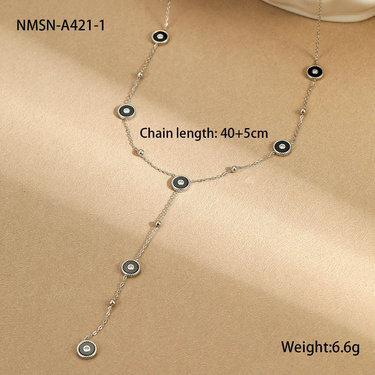 Women's stainless steel bracelet with 18K gold plating and geometric design