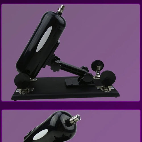Bobb automatic telescopic thrusting sex tool in purple, black or pink colours