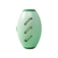 Green and white reusable gel lint roller ball for portable pet hair removal on clothing