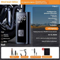 Vehicle electric charging cylinder ABS air pump with lighting and USB charging port on car floor