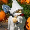 Smoking Shovel Dwarf Christmas resin craft ornament for garden decoration